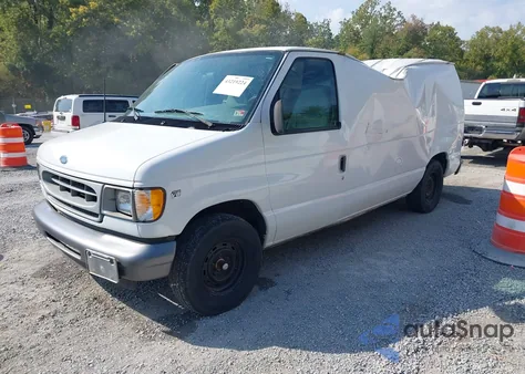 2002 Ford Econoline E150 Van из США, поврежденный, VIN 1FTRE14W32HA55270